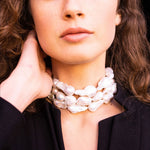 Baroque Pearl Choker (White)