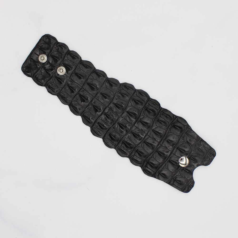 Large Crocodile Cuff
