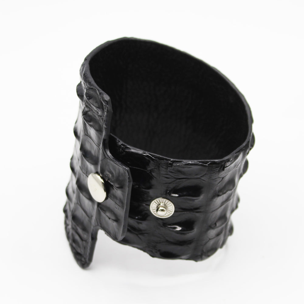 Large Crocodile Cuff