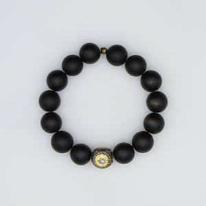 Diamond & Black Onyx Bracelet