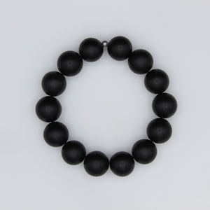 Unisex/Mens Classic Black Onyx Bracelet