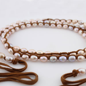 Classic Boho Pale Pink (Small Pearls)