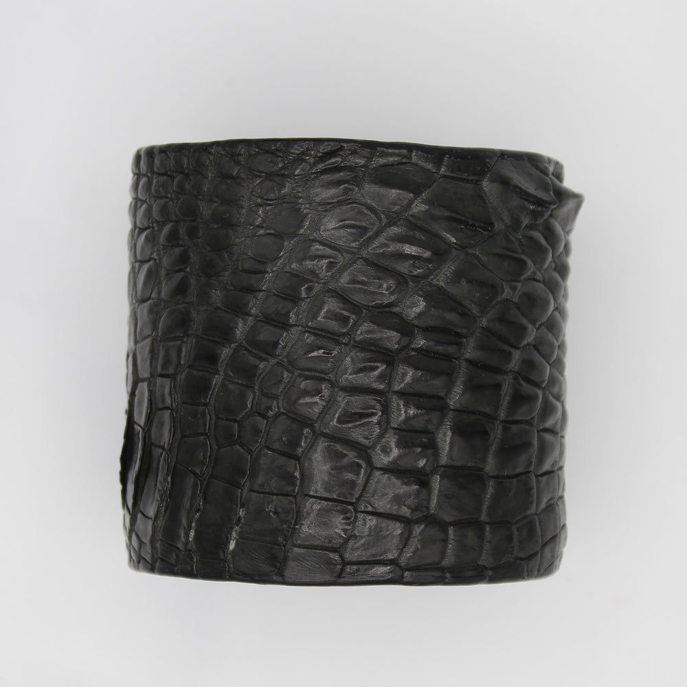 Adjustable Crocodile Cuff