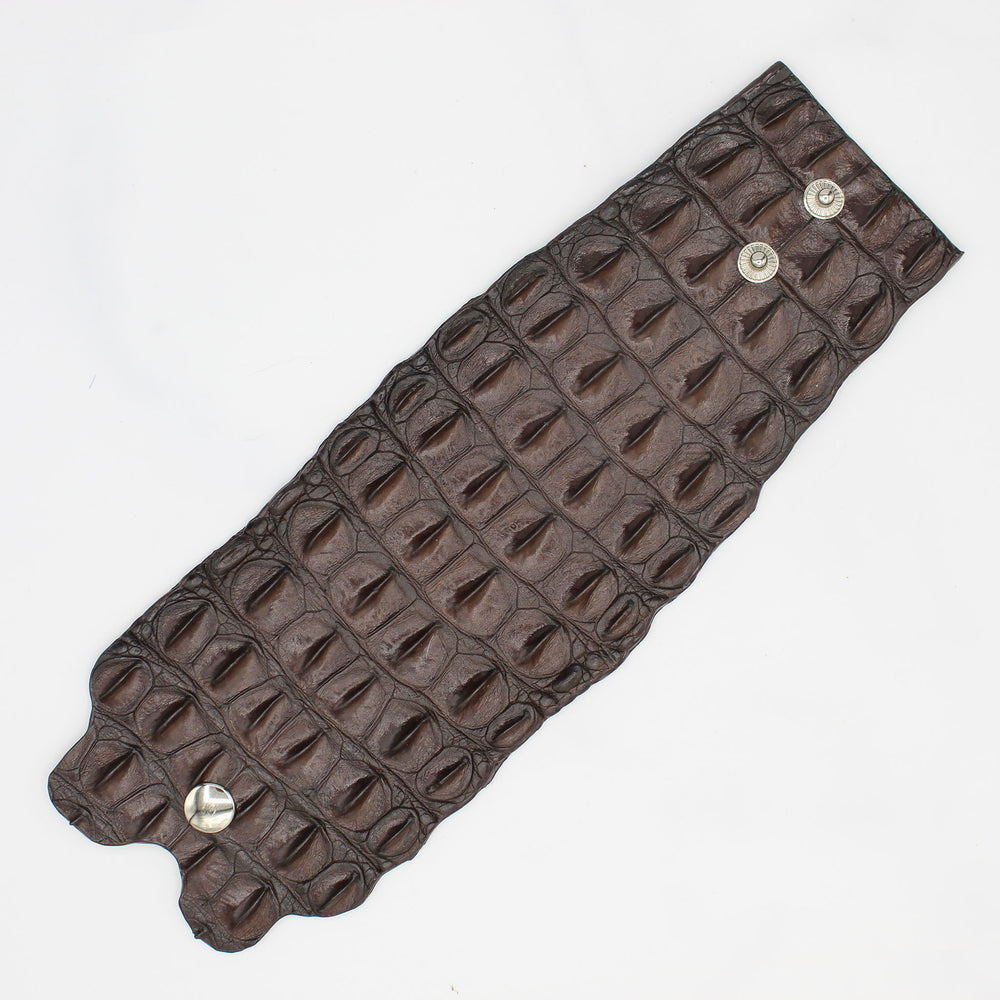 Large Crocodile Cuff