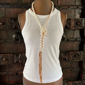 Classic Boho White (Large Pearls)