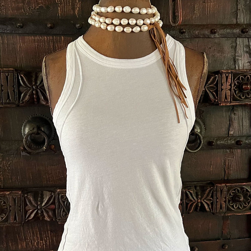 Classic Boho White (Large Pearls)