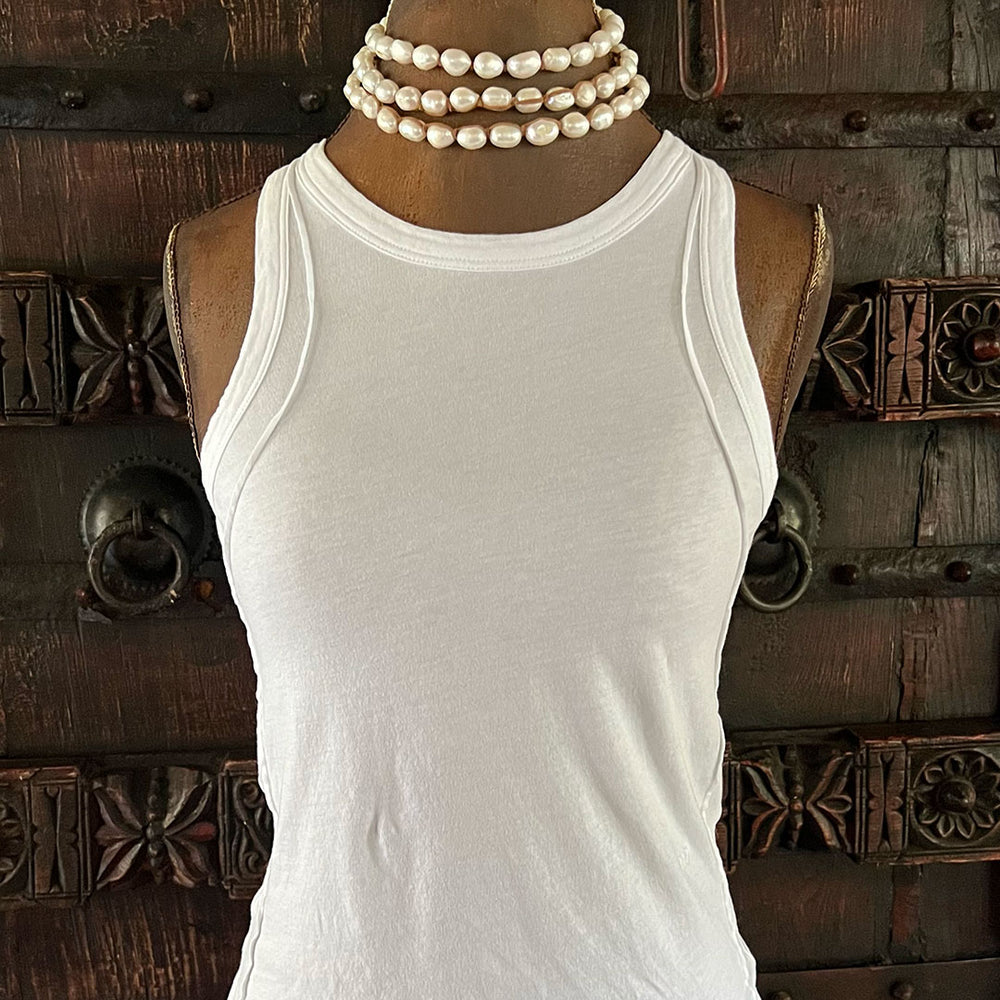 Classic Boho White (Large Pearls)