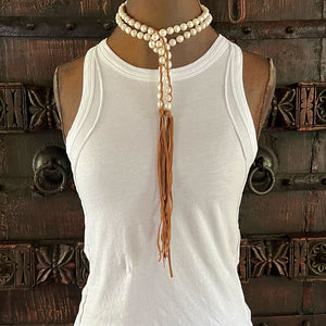 Classic Boho White (Medium Pearls)