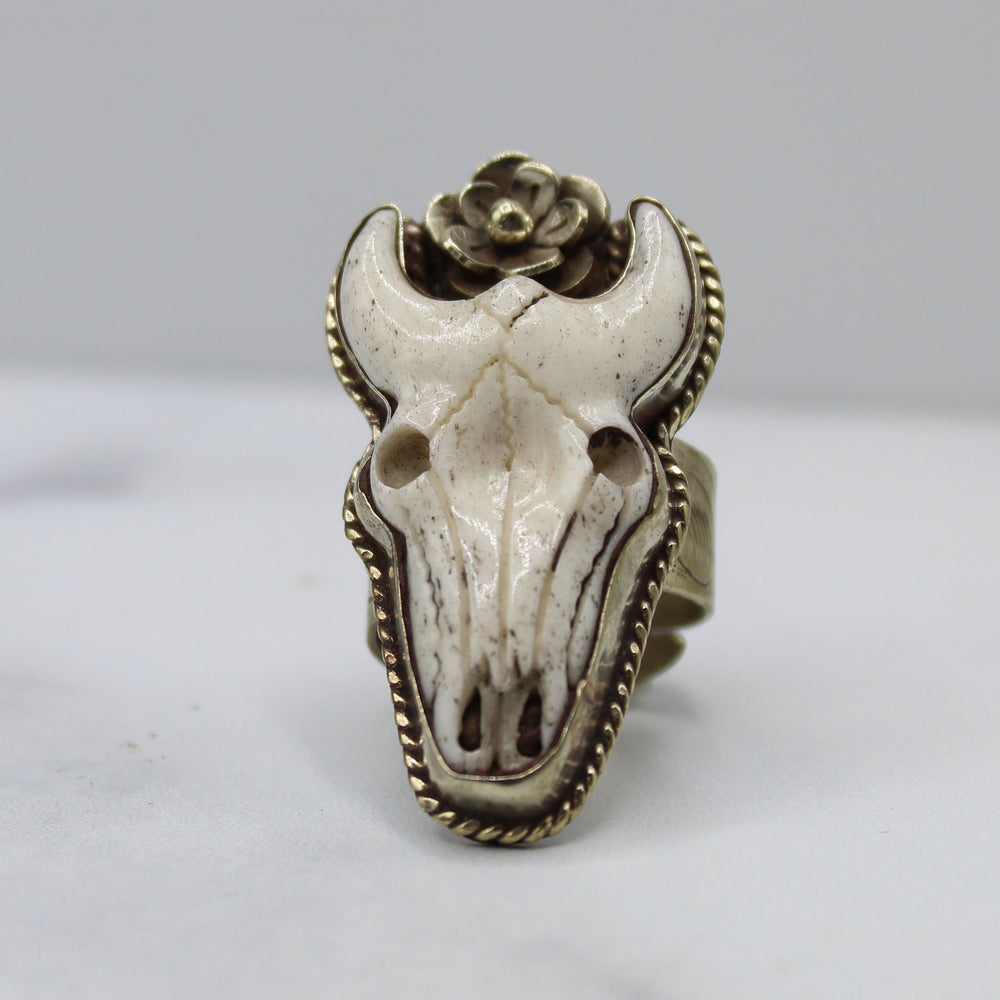 Vintage Longhorn Ring