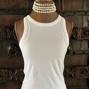 Classic Boho White (Small Pearls)