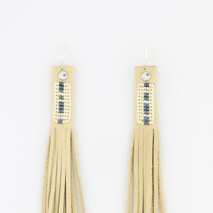Suede Fringe Earrings