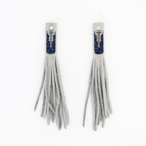 Suede Fringe Earrings