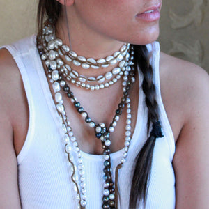 Classic Boho Pale Pink (Medium Pearls)